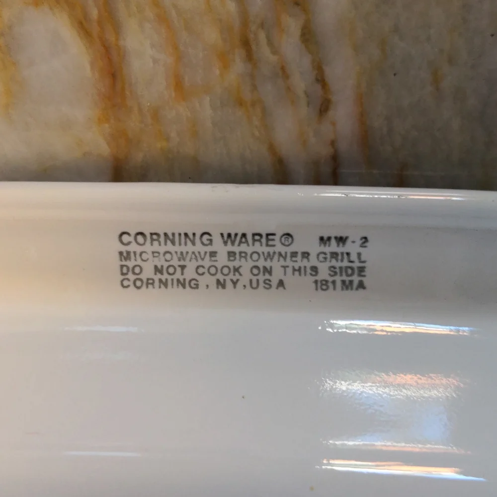 CORNING WARE Microwave Browning Grill
